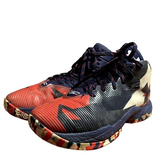 Under Armour Sneakers Steph Curry 2.5 USA Charged Youth Mens 6Y Basketball Shoes - Picture 10 of 12